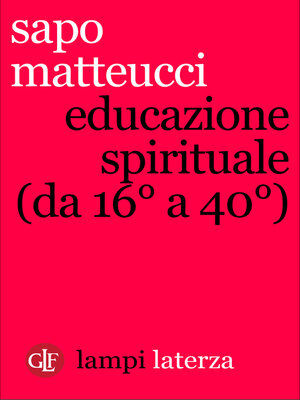 cover image of Educazione spirituale (da 16° a 40°)